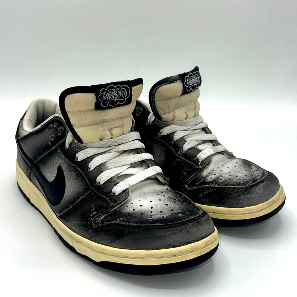 Nike Dunk Low Haze HYPERSTRIKE Sz 7, No box, by NYC graffiti artist Eric Haze.